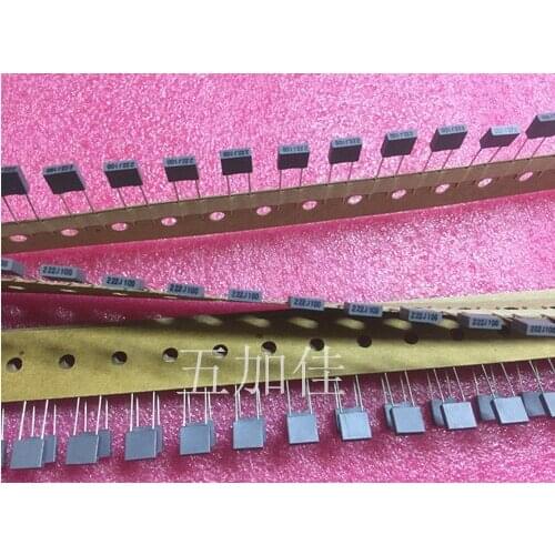 Original new 100% CL23B 222J100 100V0.0022UF 2.2NF 5% positive film capacitor (Inductor)