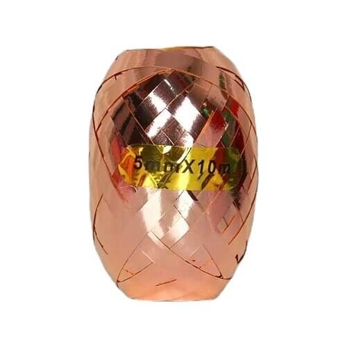 Plastic Laser Rugby Ribbon Wedding Gift Egg Roll Cake Rope Knot Birthday Party Wedding Room Decoration Balloon