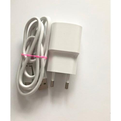 Used Travel Charger + USB Cable USB Line For Elephone S3 MT6753 Octa Core 5.2 Inch FHD 1920x1080 Free Shipping