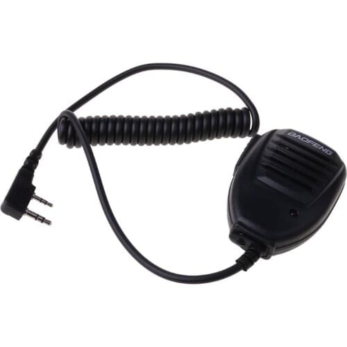 Original Baofeng Radio Speaker Mic Microphone PTT for Portable Two Way Radio Walkie Talkie UV-5R UV-5RE UV-5RA Plus UV-6R