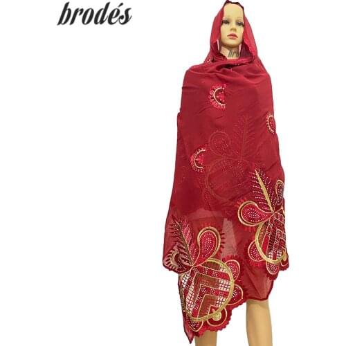 Sales Scarf ! 100% Cotton Scarf African Women Hijab Fashion Dubai Scarf Headband on Wholesale price 230*110cm