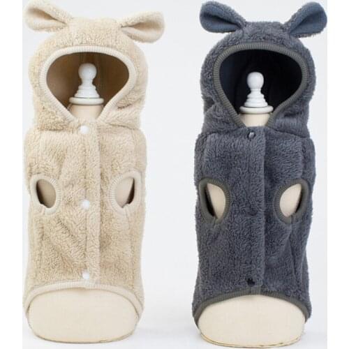 Funny Dog Clothes Winter Pet Apparel Small Dog Hoodie Coat Cat Puppy Clothing Yorkie Pomeranian Poodle Bichon Schnauzer Outfit