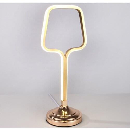 Modern Concise Desk Lamp Bedroom Bedside Desk Originality Arts Decoration Desk Lamp