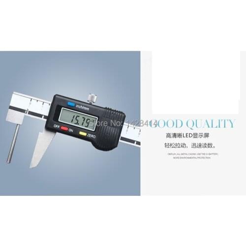 0-300mm/12" Digital Tube thickness caliper/Tube Thickness gauge/Electronic Tube Thickness caliper/Tube Thickness caliper