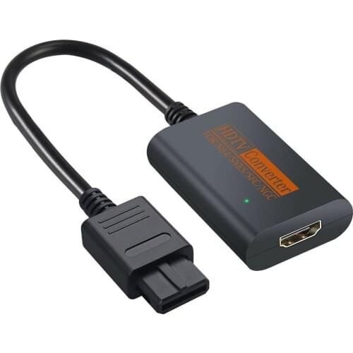 For NGC/SNES/N64 To HDMI Converter Adapter For Nintend 64 For GameCube Plug And Play Full Digital Cable