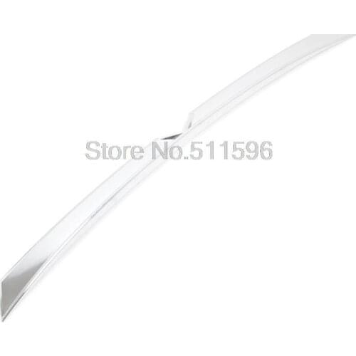 For Suzuki Vitara Escudo 2015 2016 2017 Car External ABS Chrome Rear Trunk Lid Cover Around Logo Tail Gate Trim Car Styling