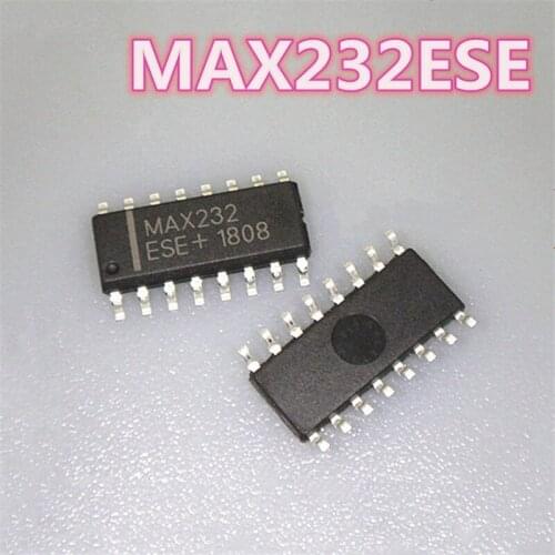 Good quality MAX232ESE MAX232-ESE MAX232 SOP16 serial communication conversion chip Free shipping