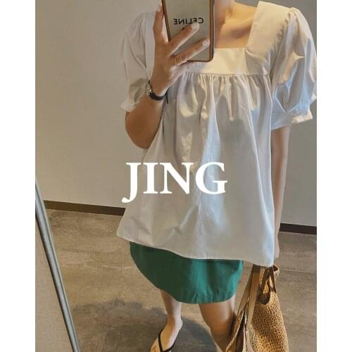 Jingoni Short Sleeve Blouses