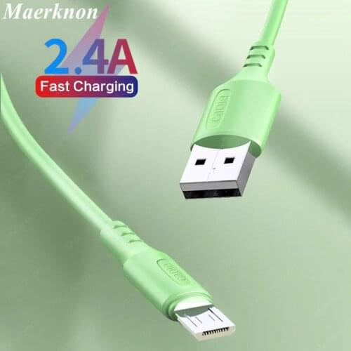 3A Fast Charging Micro USB Cable 1.8M Sync Data microusb Cable for Samsung Xiaomi Huawei Android Mobile Phone Cable micro cord