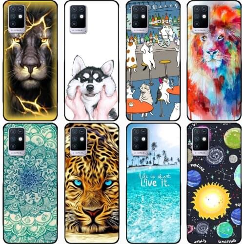 For Infinix Note 10 2021 Case Fashion Silicone Soft TPU Cute Back Cases for Note 10 Pro 2021 6.95 Inch Phone Cover Funda Coque