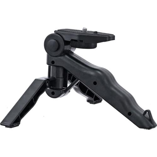 Portable Tabletop Camera Tripods Mount, Adjustable Camera Stand Holder Bracket Mini Hand Tripods for Vlog Video Shooting