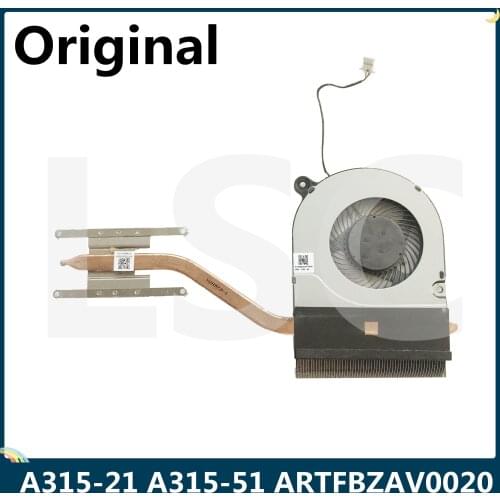 LSC ARTFBZAV0020 For Acer Aspire A315-21 A315-51 Laptop Radiator Heatsink With FAN 100% Tested