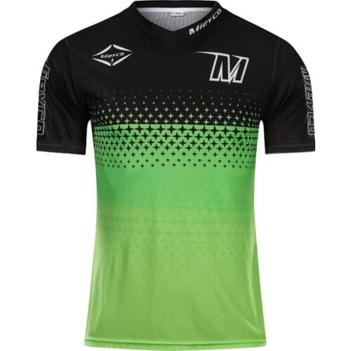 Men Motorcycle Mountain Bike Team Downhill Jersey MTB Offroad DH BMX Bicycle Short Motorcycle Shirt Bicicleta BMX Enduro Camisa