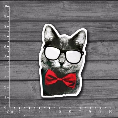 Gentleman Cat Scrapbooking Stationery Sticker DIY Decor For Ablum Diary Scrapbookin On Laptop Notebook School Supplies[Single]