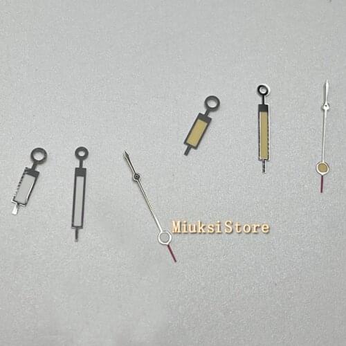 Watch hands luminous hands silver egde fit Miyota 8205 8215 821A Mingzhu DG 2813 3804 Sea gull 1612 movement