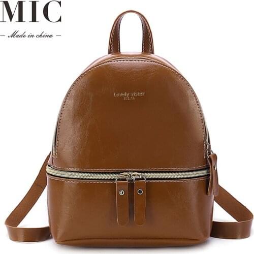 Women fashion outdoor backpack with small shoulders and small capacity mountaineering bag tarpaulin waterproof travel bag