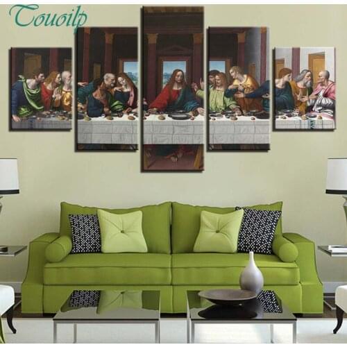 100% Full Religious Last Supper 5d Daimond Painting 5D Diy Diamond Painting Full Square/Round Rhinestones Painting Embroidery