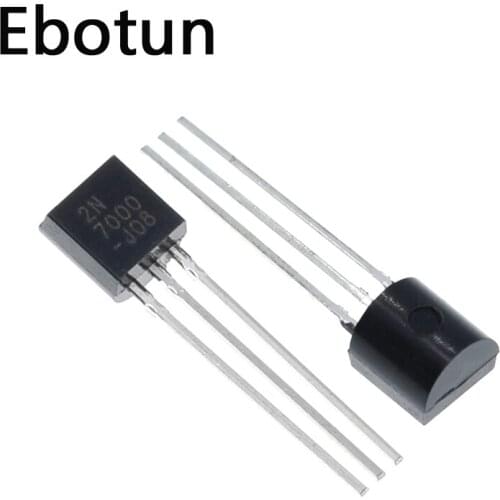 50pcs/lot 2n7000 To92 Small Signal Mosfet 200 Mamps, 60 Volts N-channel To-92 New