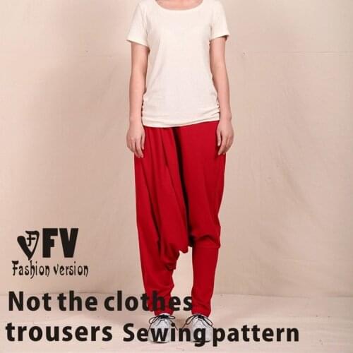 Pants sewing pattern The trousers pattern(Not the pants) BCK-19