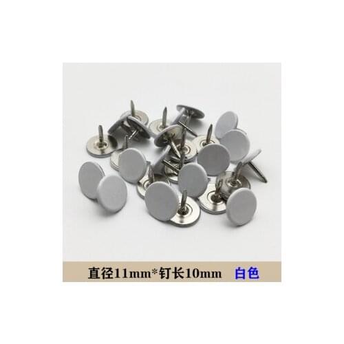 Decorative thumbtack wall paper big head nail sofa color bubble round head nail push nail wall lengthening plane 11MM*10MM