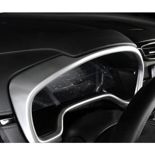 1pcs ABS Chrome Matte steering wheel Cover trims for 2017 2018 Honda CRV Accessories
