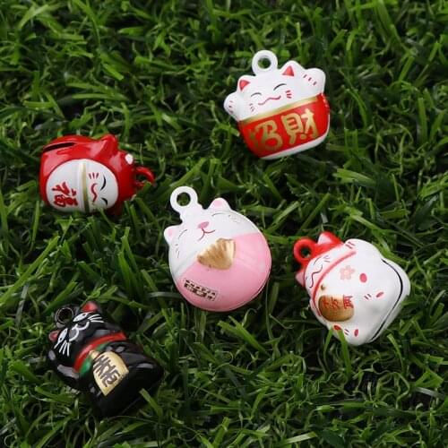 2PC Cat Bells Metal Jingle Bells Loose Beads Festival Party Decoration/Pet Decorations/DIY Sitting Room Bedroom Crafts Accessor