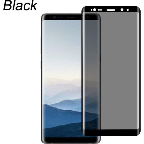 Privacy Anti-Glare Tempered Glass Screen Protector Fr Samsung Galaxy S8 S8 Plus Note8 3D full cover film for Samsung S7 edge