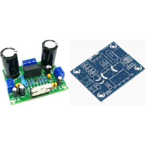 Hot-1 Pcs Blue Mono Channel Stereo Audio HIFI Amplifier Board Module & 1 Pcs Green Audio Amplifier Board Double