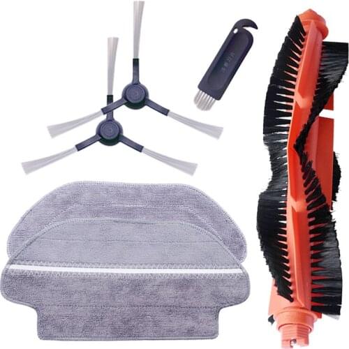 Replacement Side Roller Brush Mop Cloths kit for Xiaomi STYJ02YM Robot Vacuum Cleaner Spare Parts Accessories