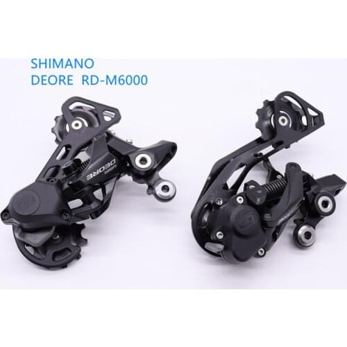 Original SHIMANO DEORE RD M6000 Shadow Rear Derailleurs Mountain Bike M6000 GS SGS MTB Derailleurs 10-Speed 20/30S-Speed