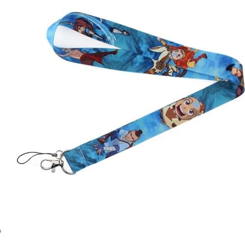 ZF513 1pcs Cartoon Cool Neck Strap Lanyards ID Badge Card Rope Chain Phone Gym Strap Webbing Necklace Gift