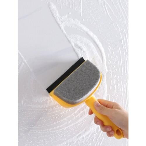 Window Squeegee Glass Wiper Squeegee Scraper Cleaner Mirror Wiper Scraper Glass Cleaning for Bathroom/Kitchen/Car Glass