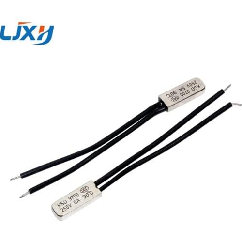 LJXH KSD9700 140C-150C Normally Closed (NC)/Normally Open (NO) Temperature Controlled Switch Thermostat Plastic /Metal Shell