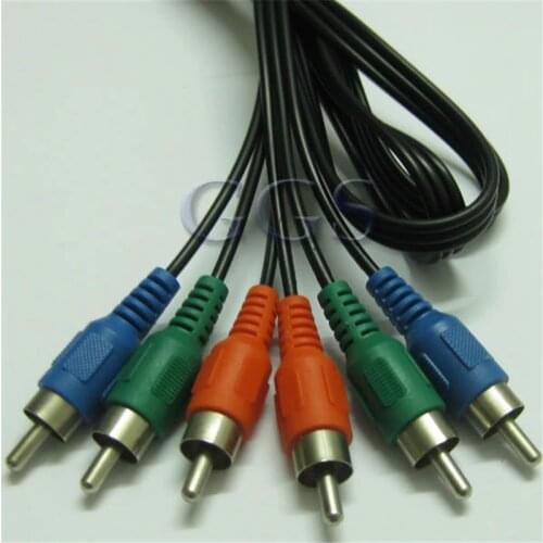 BAAQII Component RGB Ypbpr HD Video Cable For DVD 5 FT 1.5M CB002
