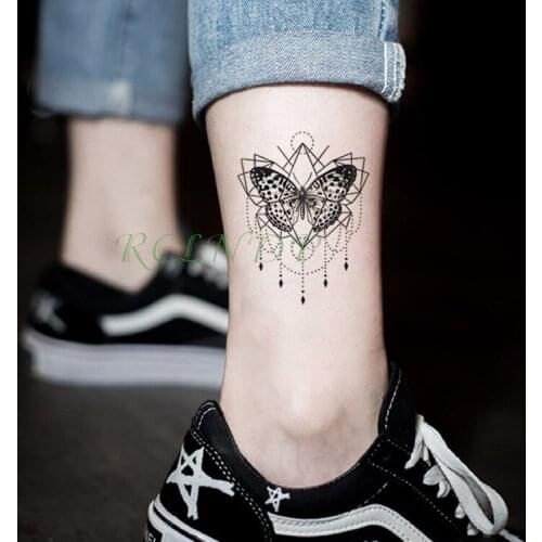 Waterproof Temporary Tattoo Sticker butterfly Fake Tatto Flash Tatoo Tatouage Wrist Foot Hand Arm For Girl Women Men