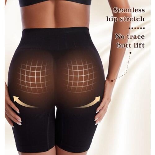 Women High Waist Slimming Tummy Control Panties Butt Lifter Seamless Briefs Plus Size Shapewear Underwear Body Shaper Corset