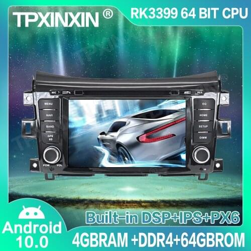 128G Android 10 For NISSAN NP300 Navara 2014 + Car GPS Navigation Radio Player Car Multimedia Player Head Unit Tape Recorder IPS