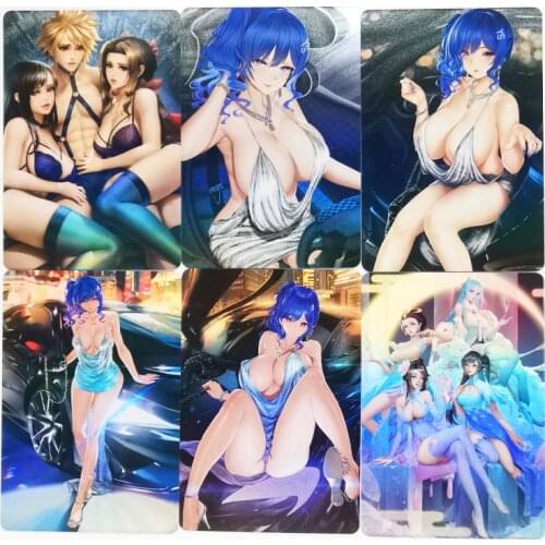 18pcs/set ACG Sexy Anime Goddess Azur Lane Toys Hobbies Hobby Collectibles Game Collection Anime Cards