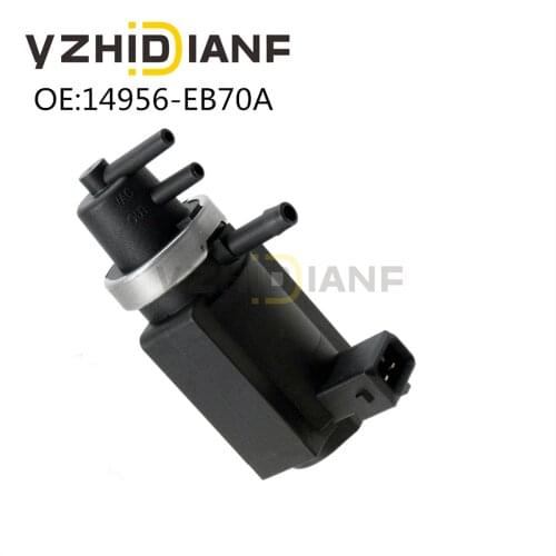 1x Vacuum Turbo Boost Solenoid OEM 14956-EB70B/14956-EB300/14956-EB70A/14956-EB30A for Nissan- Frontier-NP300 Pathfinder-cabstar