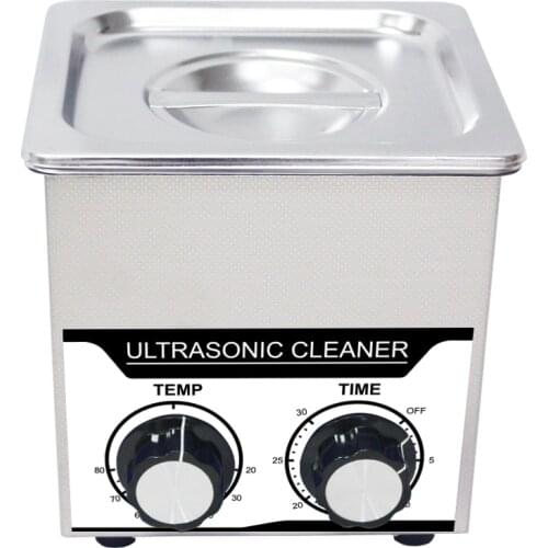 2L / 40KHz digital ultrasonic cleaning machine, stainless steel cleaning machine for cleaning jewelry, glasses and various tools