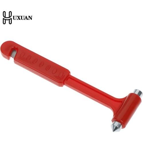 2 In 1 Mini Car Safety Hammer Life-Saving Escape Hammer Cutting Knife Multi Tool Car Window Broken Emergency Glass Breaker