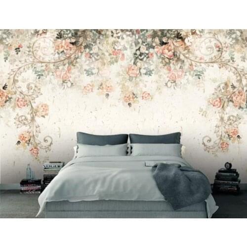 3D Wallpaper Customize Vintage vine Pattern Wall Murals Bedroom Living Room TV Sofa Backdrop Wall Paintings Home Decor