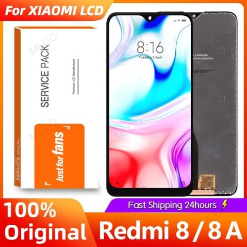 6.22" Original LCD For Xiaomi Redmi 8 8A LCD Touch Screen Panel Digitizer Replacement For Xiaomi Redmi 8 LCD Assembley
