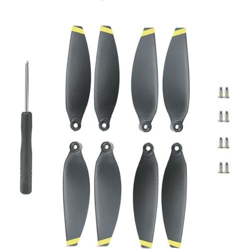 8pcs propeller with screw screwdriver tool Replacement parts for DJI mavic mini 2 drone accessories