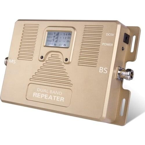 ATNJ cell phone 2g/3g/4g 1800&2100 mhz signal repeater with smart display