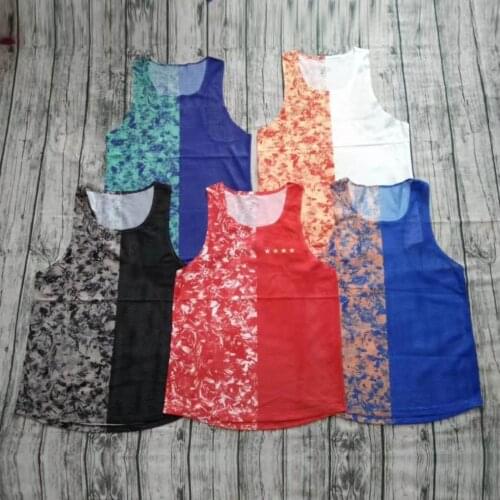 Bamboo leaves Man Distant Runnning Speed Suit Diamond League Tank Tops Vest Athlete Track Field Singlet Customizable