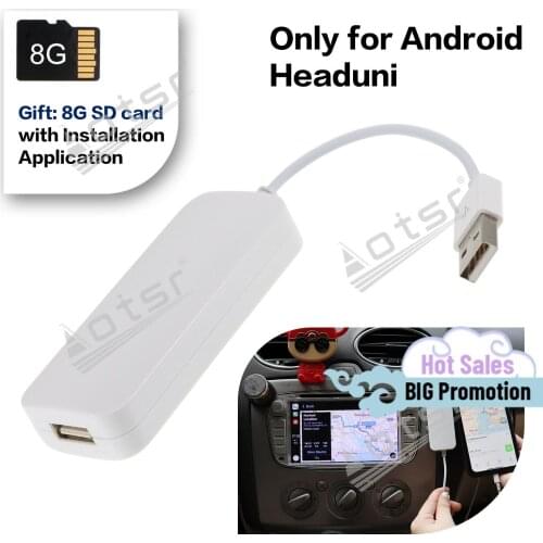 Carlinke USB Smart Link For Apple IOS CarPlay Dongle For Android GPS Navigation Player Mini USB Carplay Stick With Android Auto
