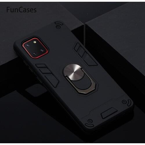 Cellular Phone Covers For case Samsung M60S Magnetic Ring Soft TPU Cover sFor Telefoon Samsung estuche Note 10 Lite A81 Estojo