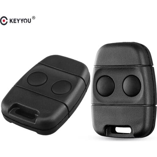 KEYYOU 10X 2 Button Smart Remote Car Key Shell Case For Land Rover C50 Blank Keyless Entry Fob Cover