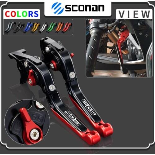 For BMW F700GS F700 GS F 700 GS 2013 2014 2015 2016 2017 Motorcycle CNC Adjustable Folding Extendable Brake Clutch Levers Handle